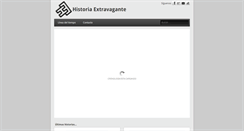 Desktop Screenshot of historiaextravagante.com